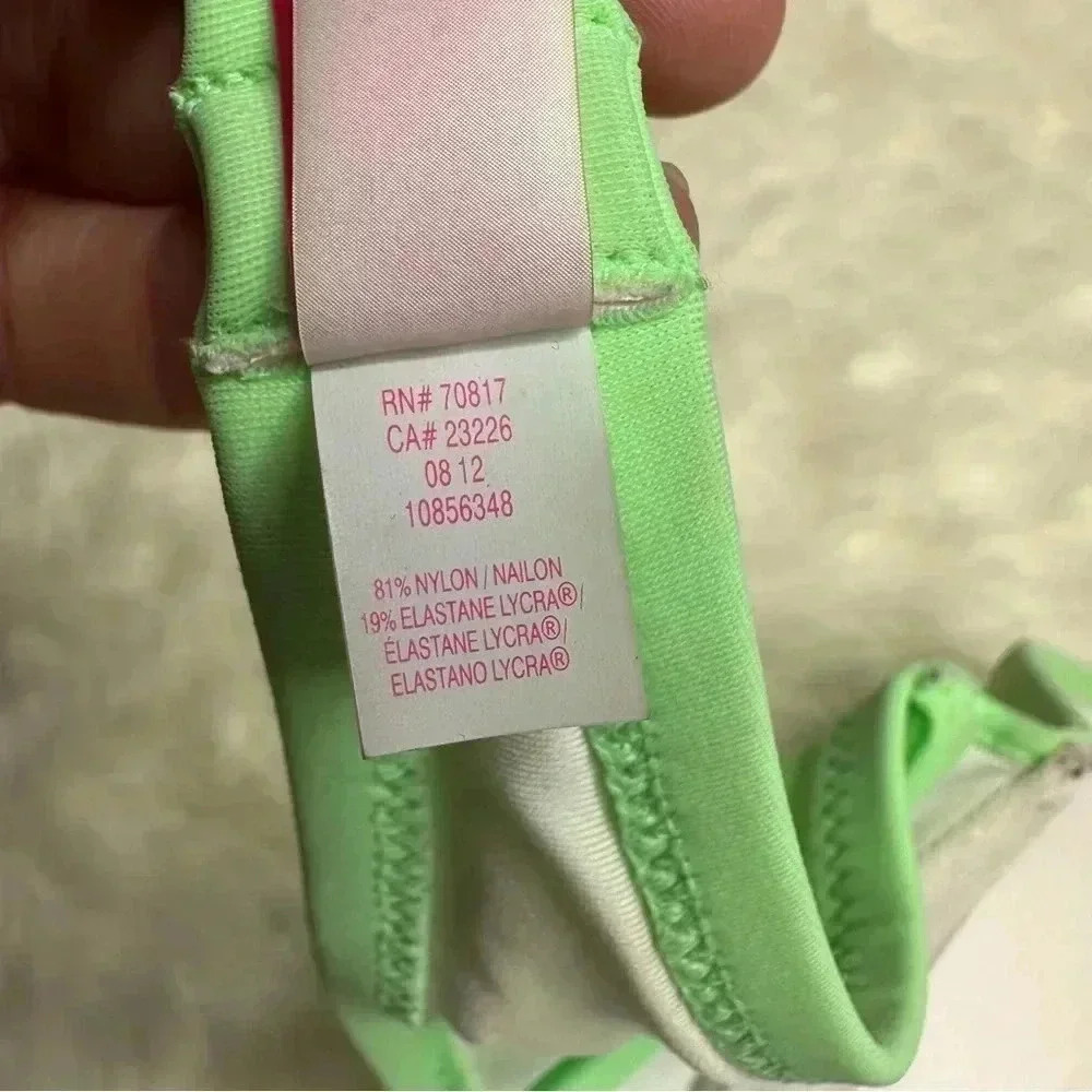 Victoria’s Secret Strapless Bra Gems Green Size 34D - Picture 14 of 16